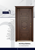N-15 Naturel Açık Tik