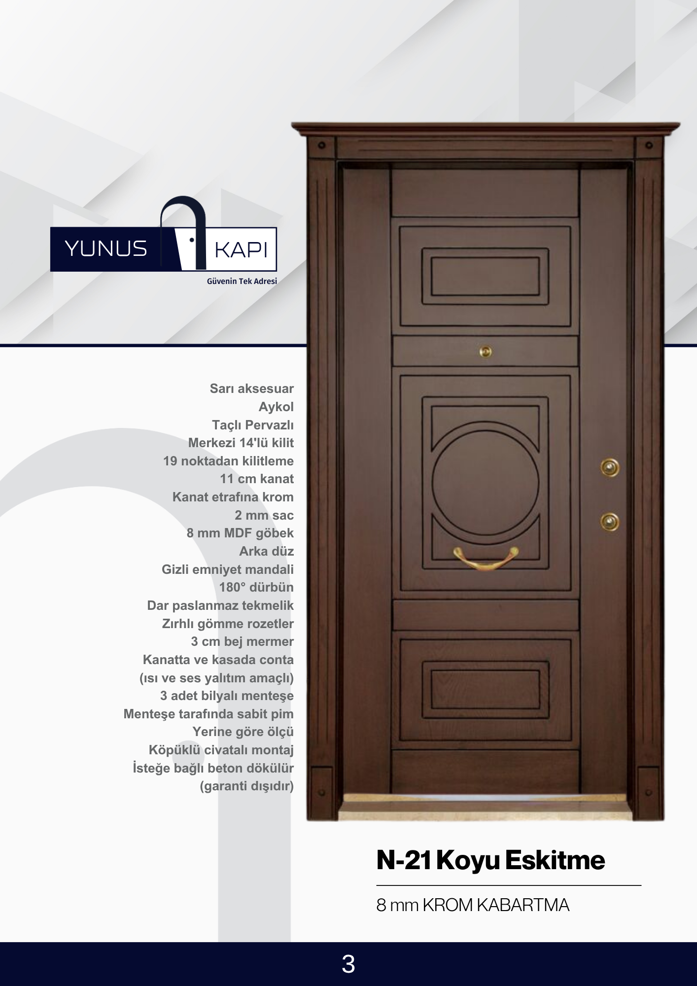 N-15 Naturel Açık Tik